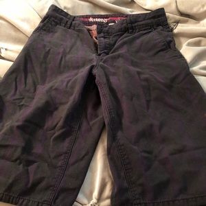 Purple And dark grey Altamont Shorts